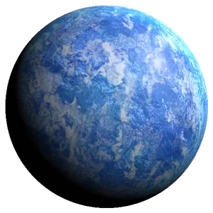 A deep ocean world